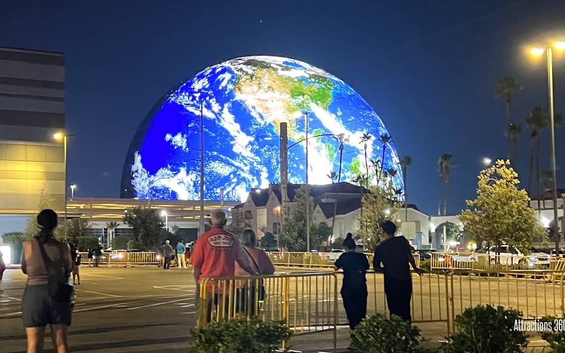 The Sphere! Todo lo que sabemos sobre la pantalla más grande del mundo - La  Voz de la Frontera | Noticias Locales, Policiacas, sobre México, Mexicali,  Baja California y el Mundo