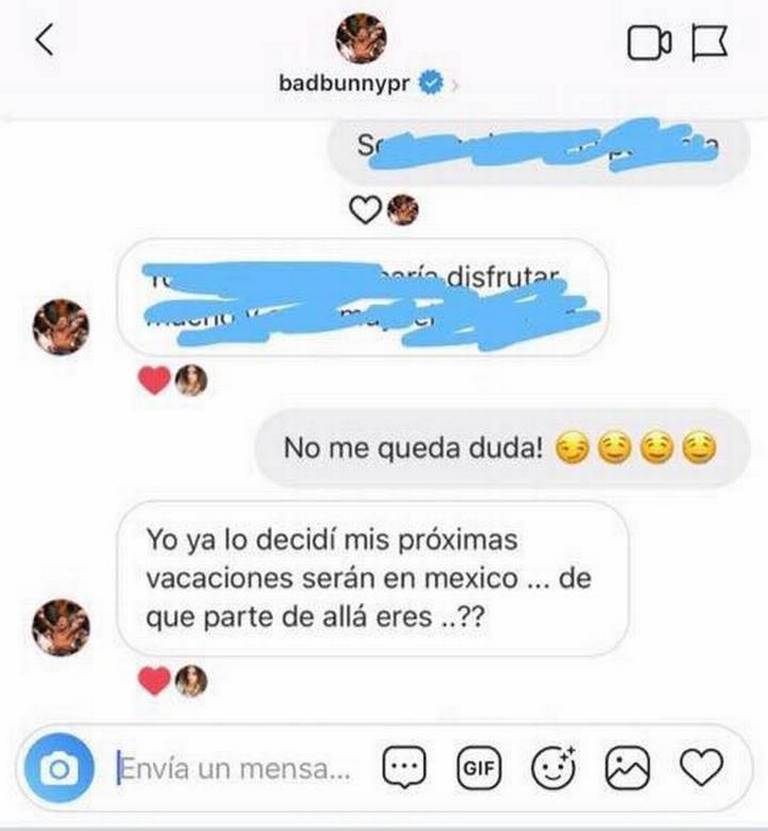 La transexual que cautivó a Bad Bunny en Instagram